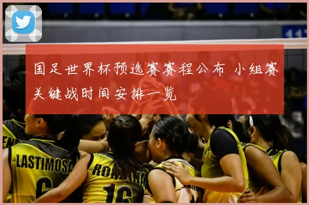 国足世界杯预选赛赛程公布 小组赛关键战时间安排一览